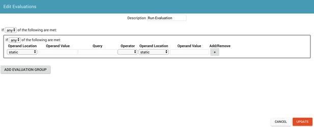 Evaulation Task