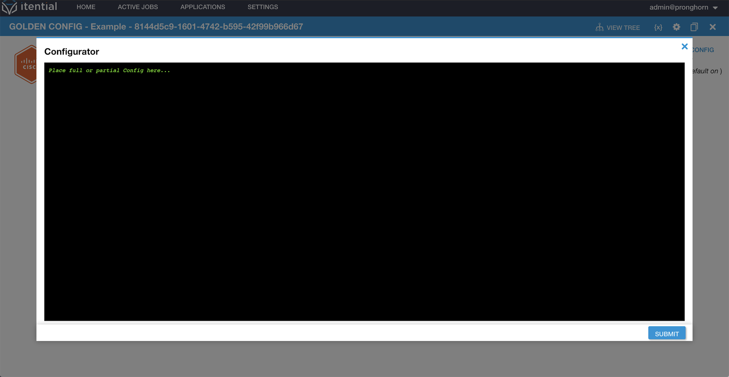 GC Add New Config