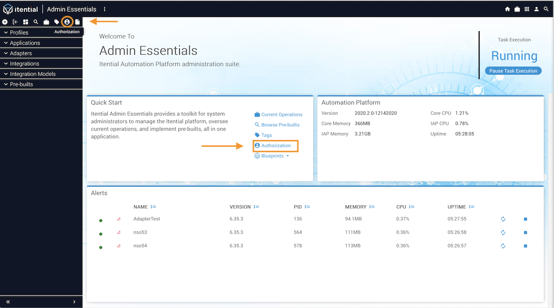 Authorization Manager