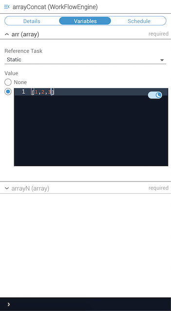 Walk-through: Edit Variables arr