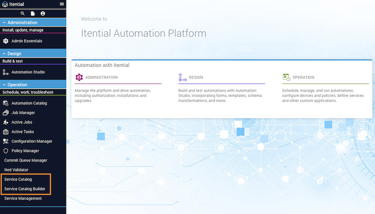 IAP Welcome Page