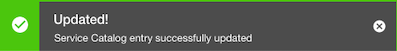 Update Confirmed