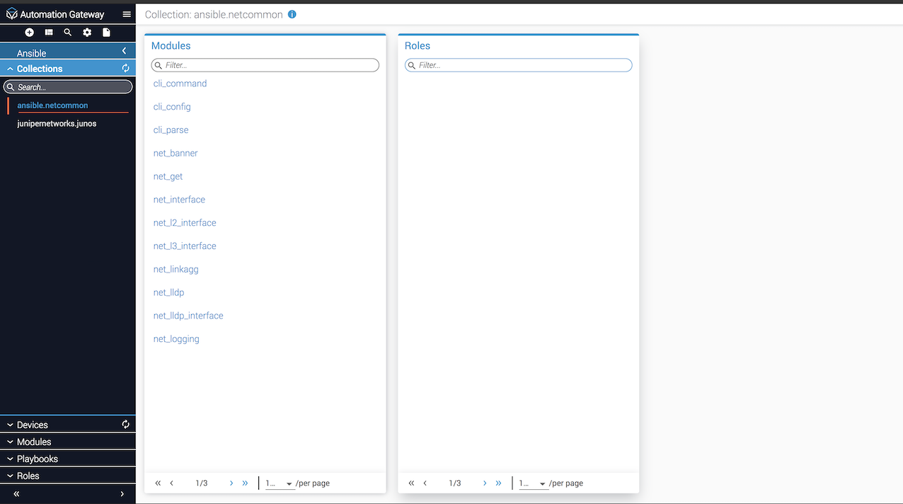 Collection UI