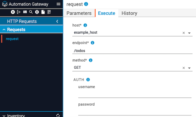 HTTP Request Execution Example