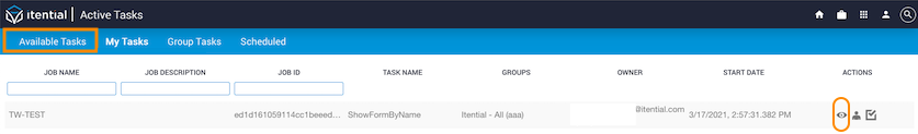 View Workflow