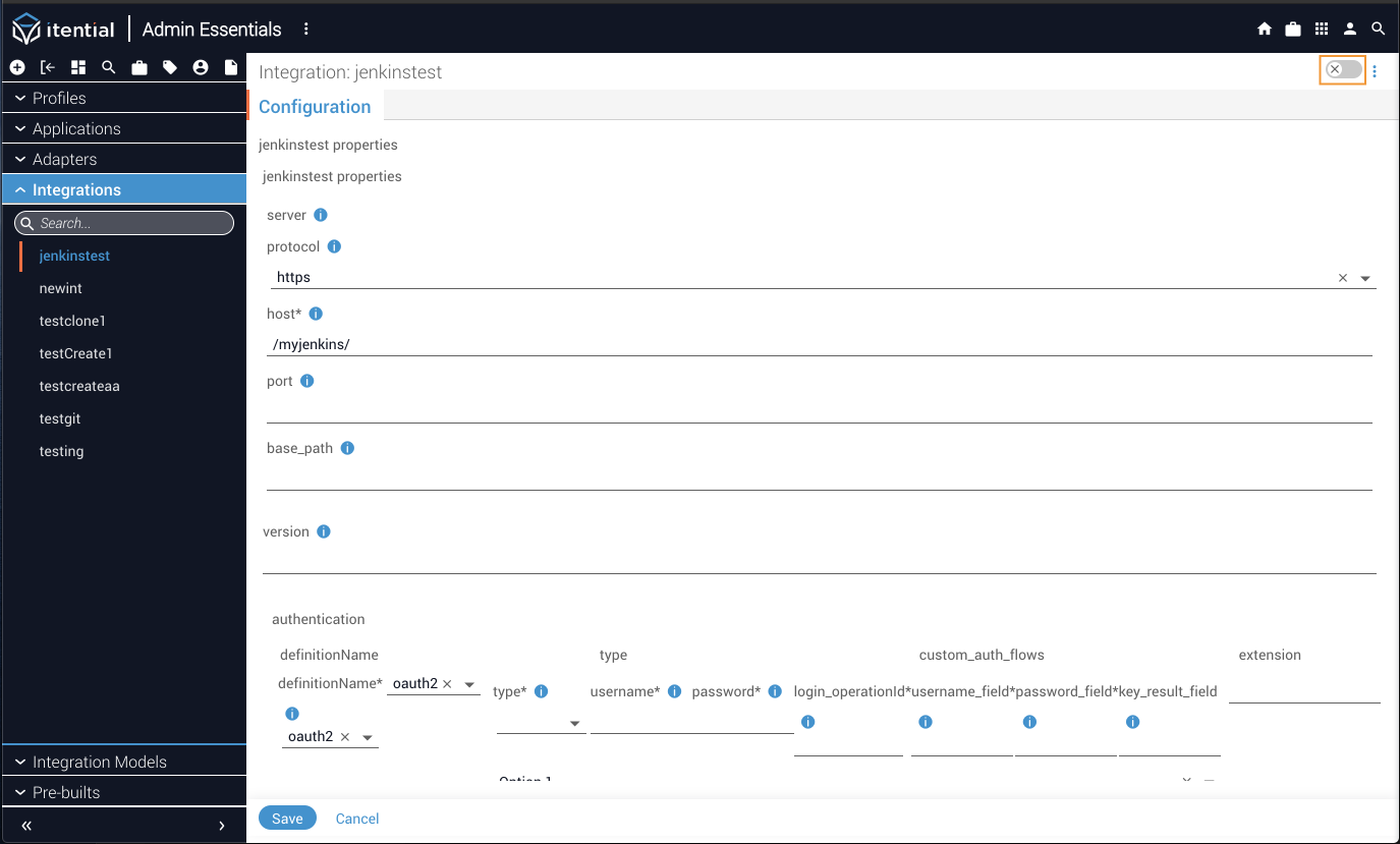 Integration Details
