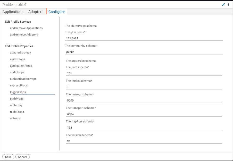 Configure Properties