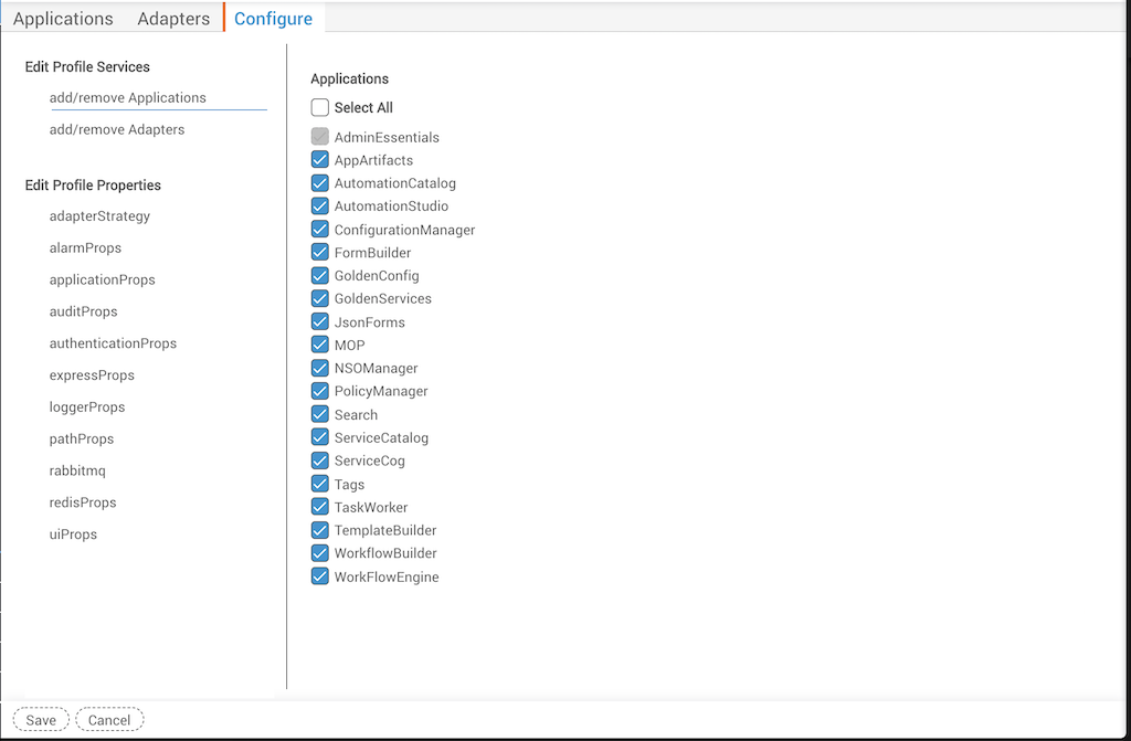 Configure Services