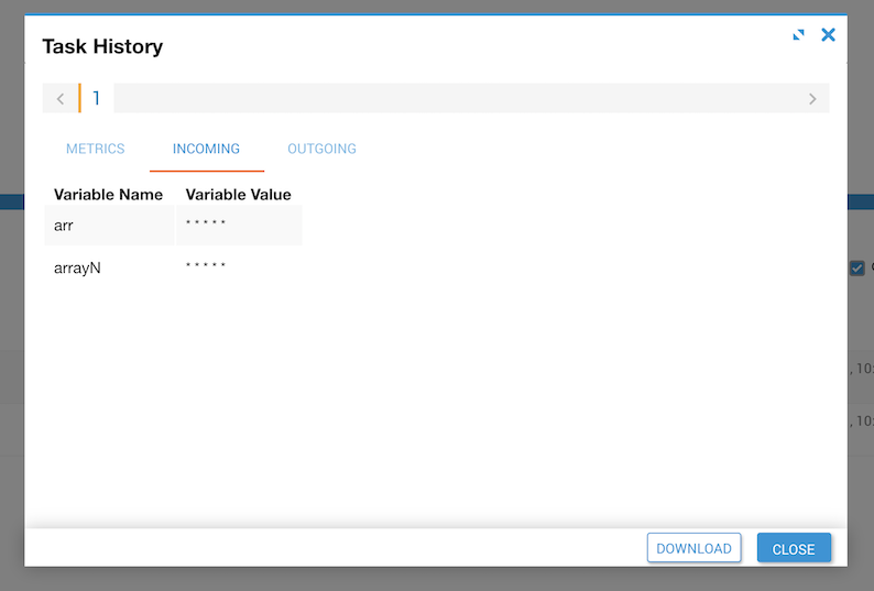 Masked Variable in Job Manager