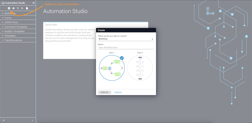 Create Automation View