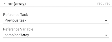 Task reference