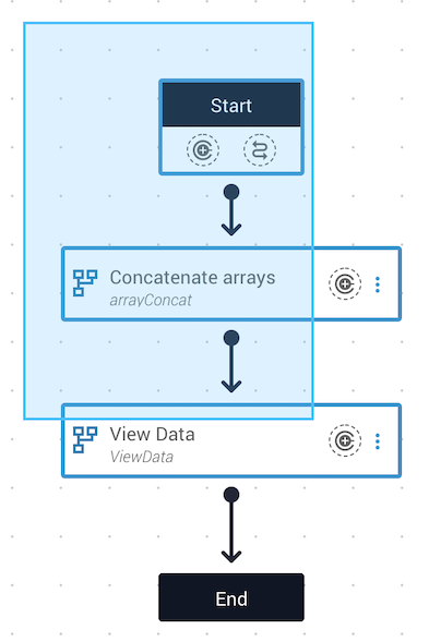 Select multiple tasks