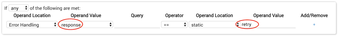 Evaluate Retry