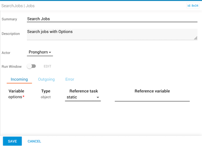 searchJobs Static