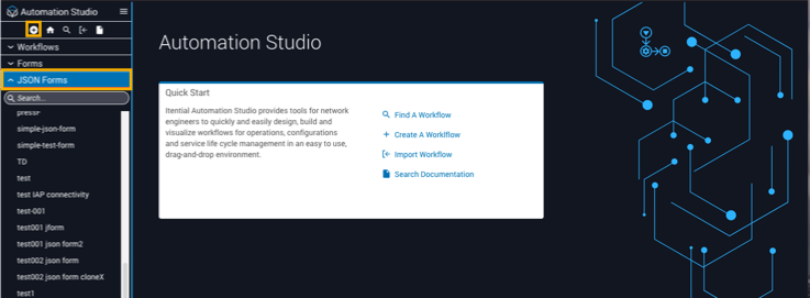 Create JSON Form