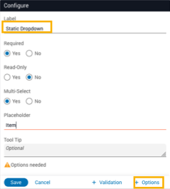 Name Dropdown