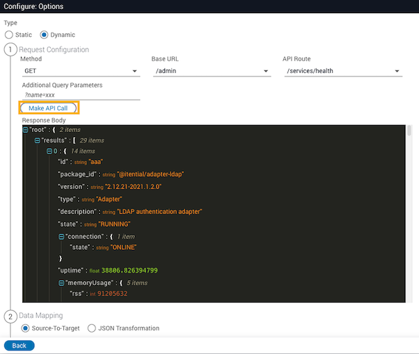 API Response