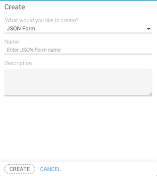 Create New Form