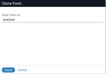 Clone JSON Form
