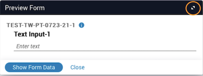 Preview Form