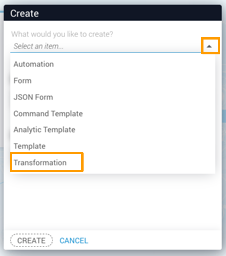 Search Create New JST