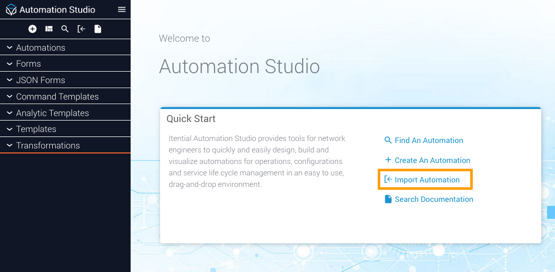 Import Automation