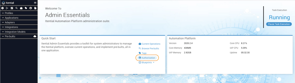 Authorization Manager