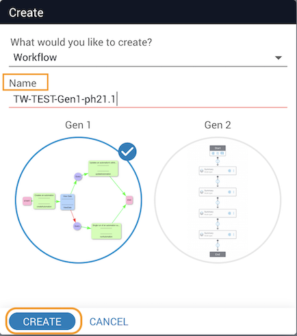 Create Workflow