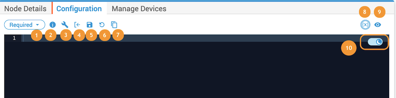 Config Tab