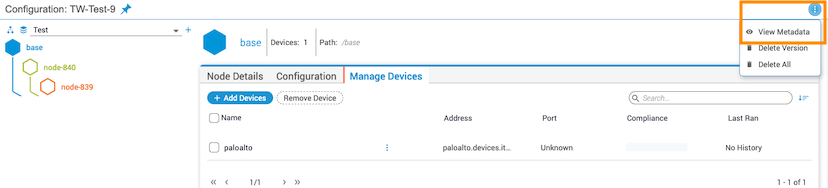 View Metadata