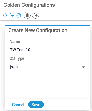 Create JSON Config