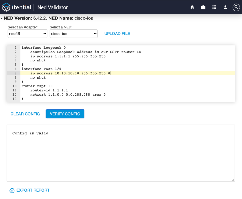 Validation Result