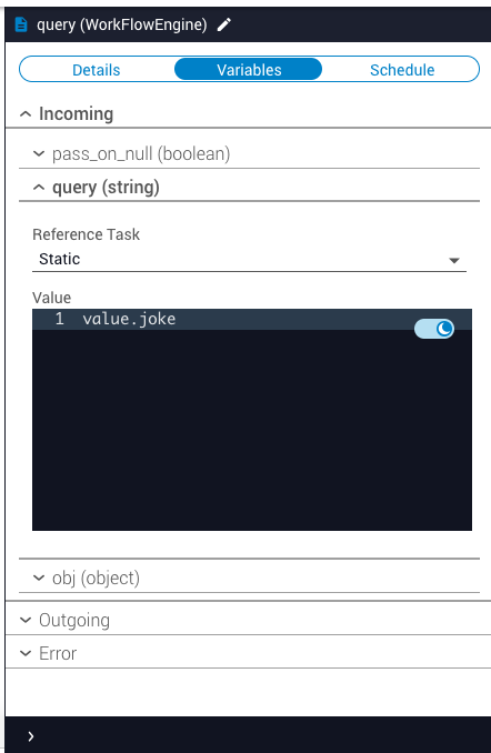 QueryValue